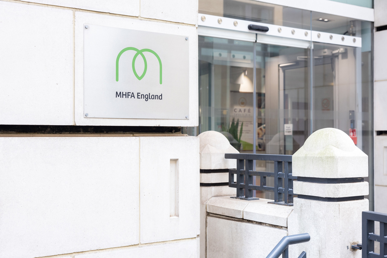 MHFA England Office Entrance In London