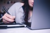 A Woman On A Laptop